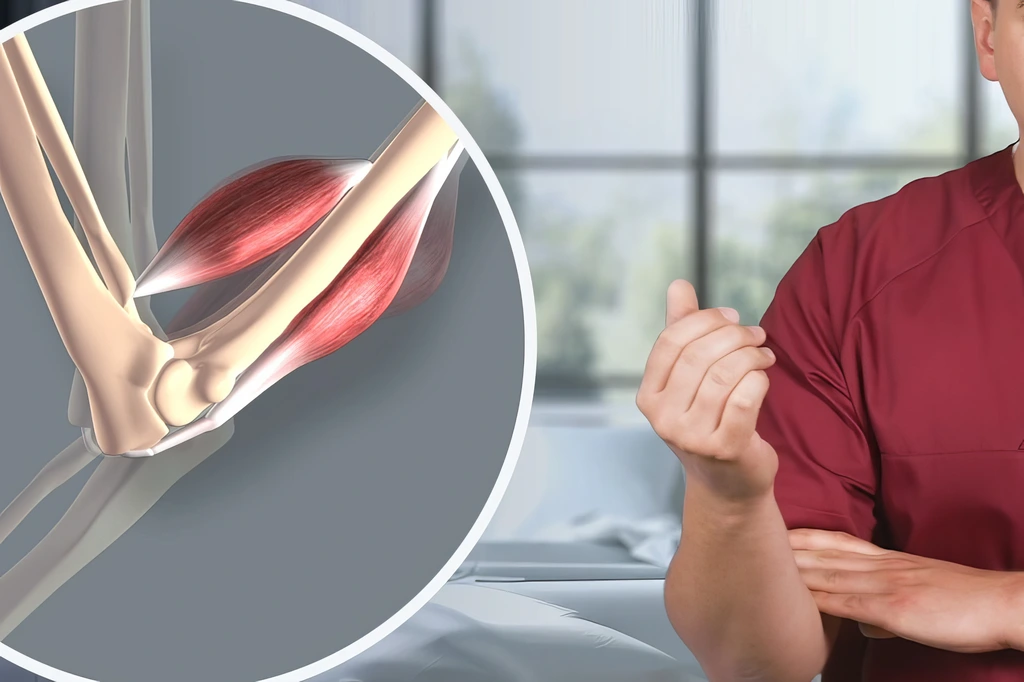 Muscle motions in sync with the moderator