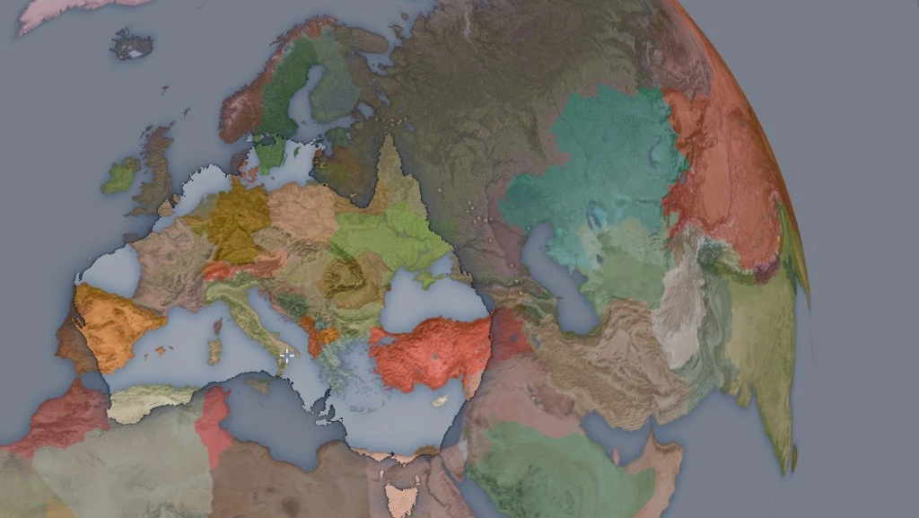 Size Comparison of Europe and Australia